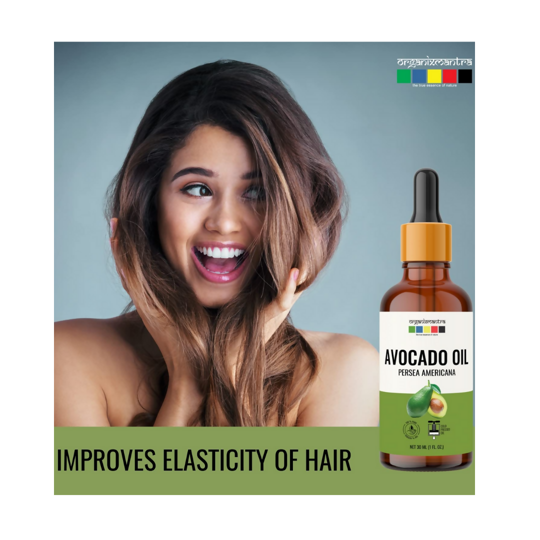 Organix Mantra Avocado Oil for Hair Growth, Moisturizing Skin & Face Massage | Grocsy