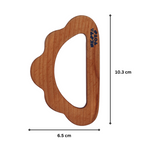 Nesta Toys Beech Wooden Cloud Teether, Baby Shower Gift, Newborn Toy (0-1.5 Years) | Grocsy