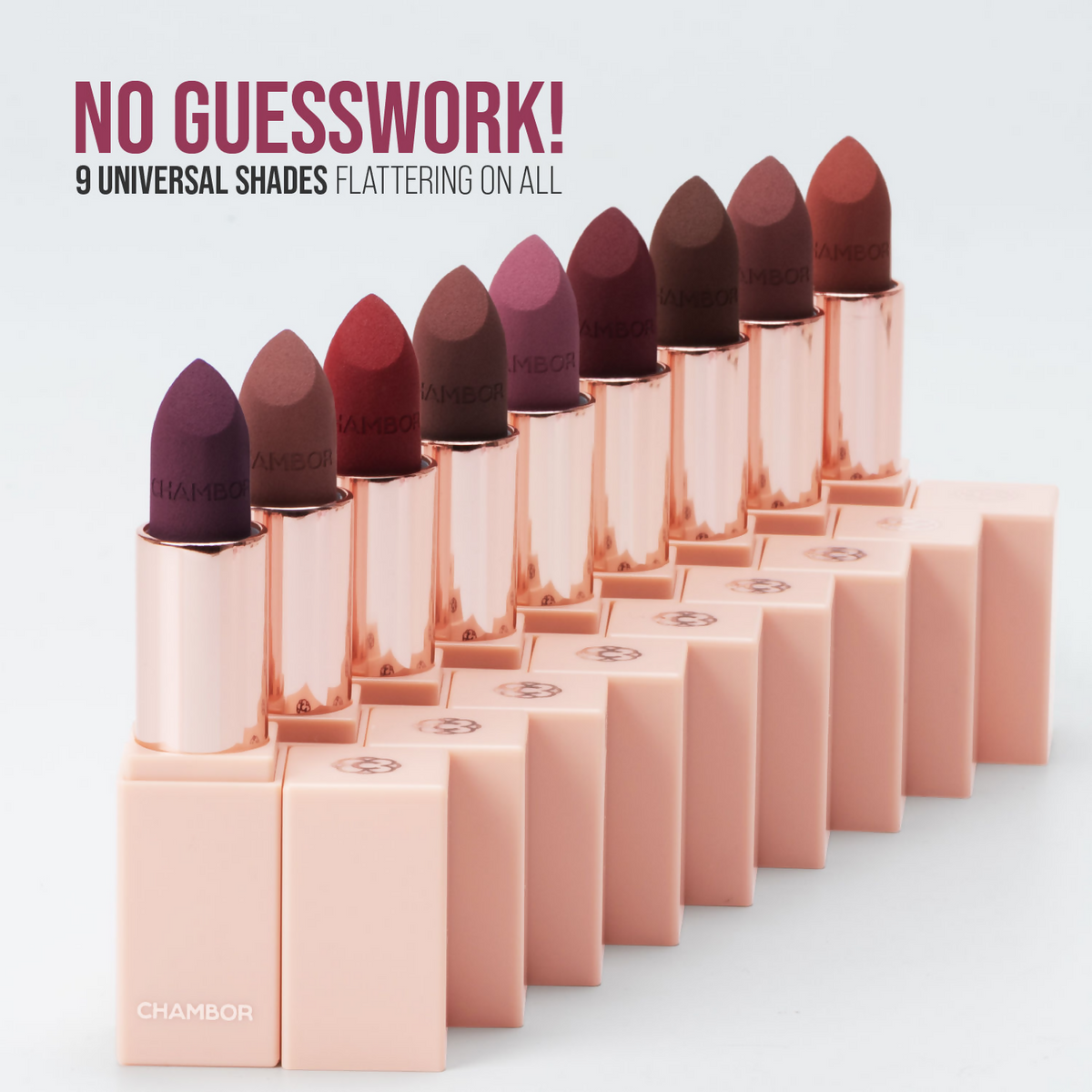 Chambor Colour Studio Les Universelles Matte Lipstick - Confidant | Grocsy