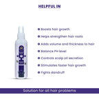 Bhumika Vedics Rosemary Water Spray For Hair Growth | Grocsy