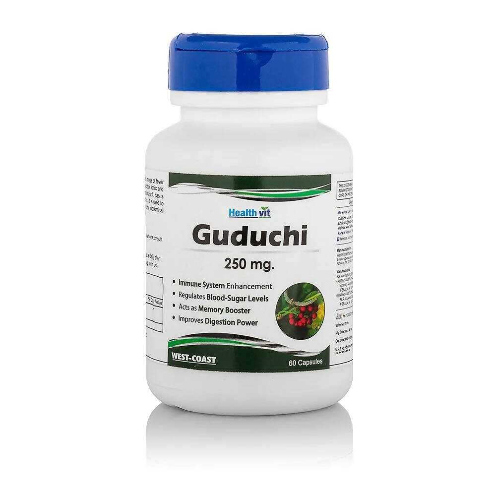 Healthvit Guduchi Capsules | Grocsy