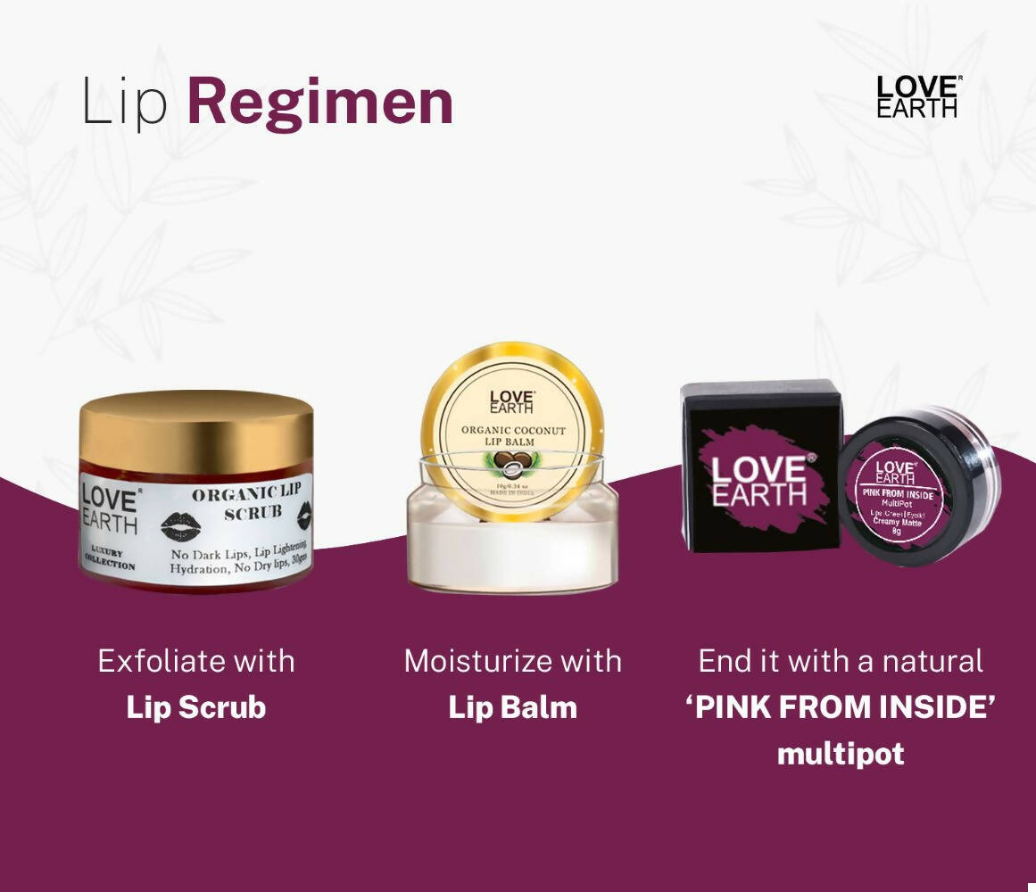 Love Earth Lip Tint & Cheek Tint Multipot - Pink From Inside | Grocsy