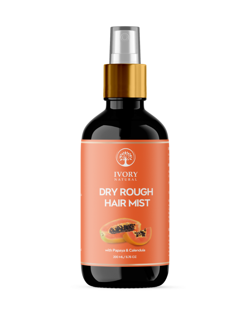 Ivory Natural Dry Rough Hair Mist - Reenergize, Moisturize, And Glow - Immediate Hydration For Dry Hair | Grocsy