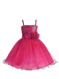 Asmaani Baby Girl's Pink Color Satin A-Line Frock (AS-DRESS-22135) | Grocsy