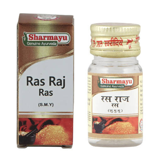 Sharmayu Ayurveda Ras Raj Ras (S.M.Y.) Tablets | Grocsy