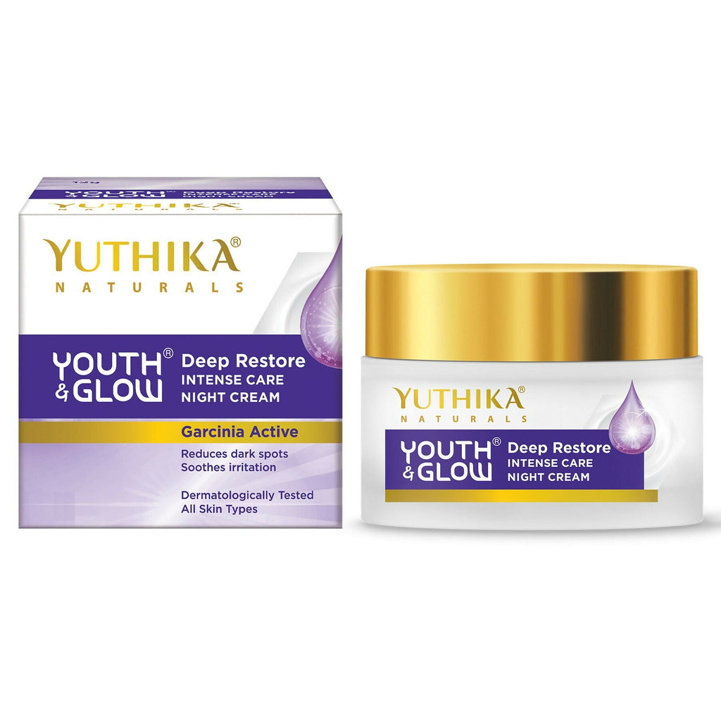 Yuthika Youth & Glow Deep Restore Night Cream For Women | Grocsy