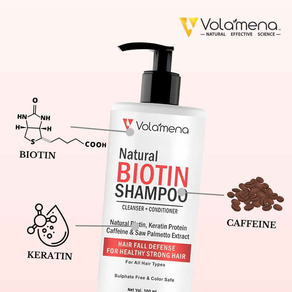 Volamena Natural Biotin 2 In 1 Shampoo | Grocsy