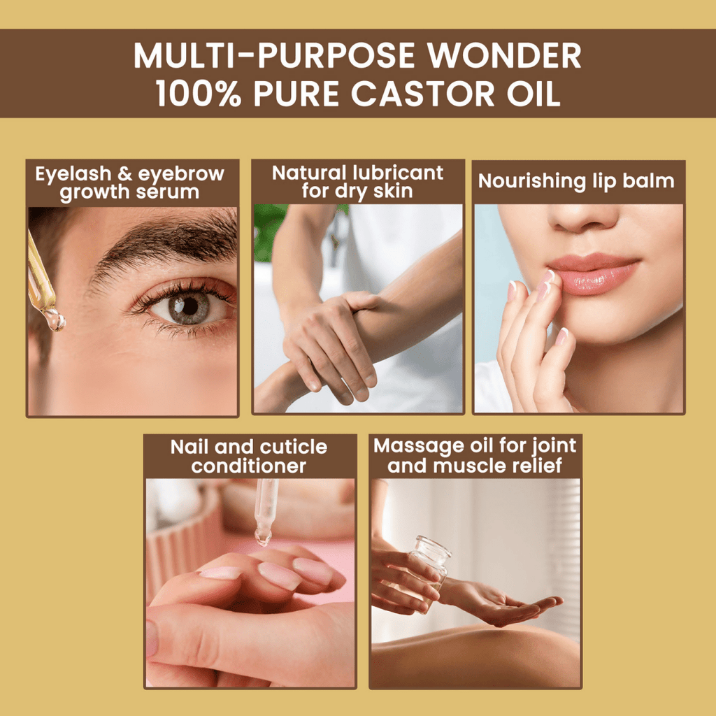 Alps Goodness 100% Pure Cold Pressed Castor Oil | Grocsy