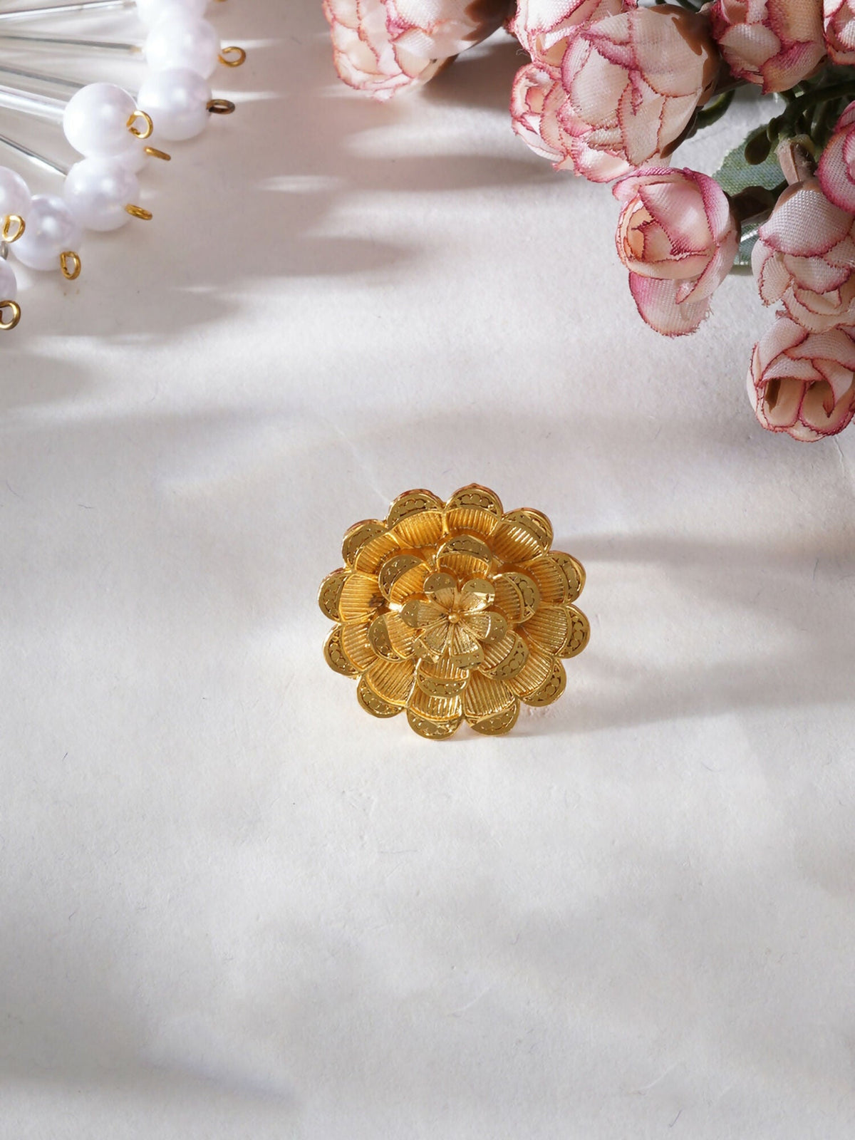 Golden Ring (Gold) - Ruby Raang | Grocsy