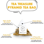 Tea Treasure Pure Chamomile Tea Bags | Grocsy
