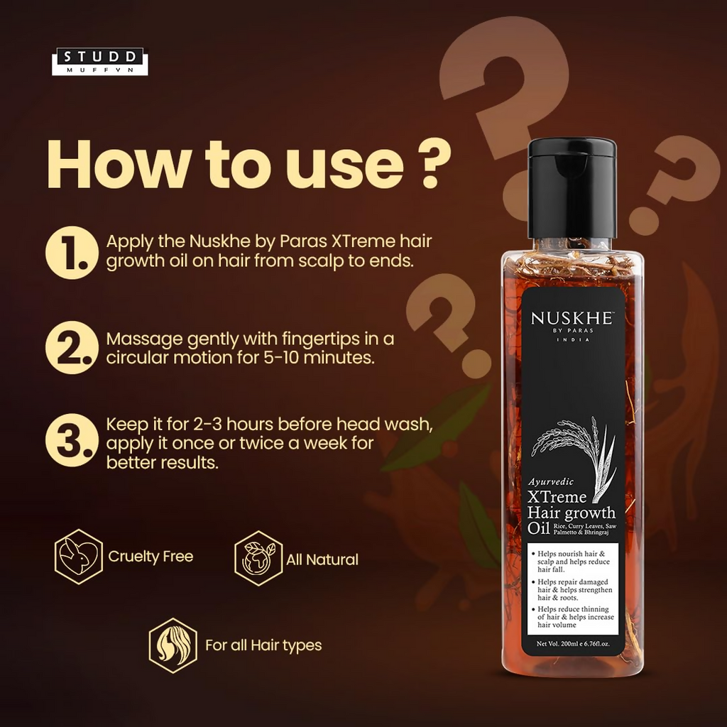 Nuskhe By Paras Xtreme Hair Growth Oil | Grocsy