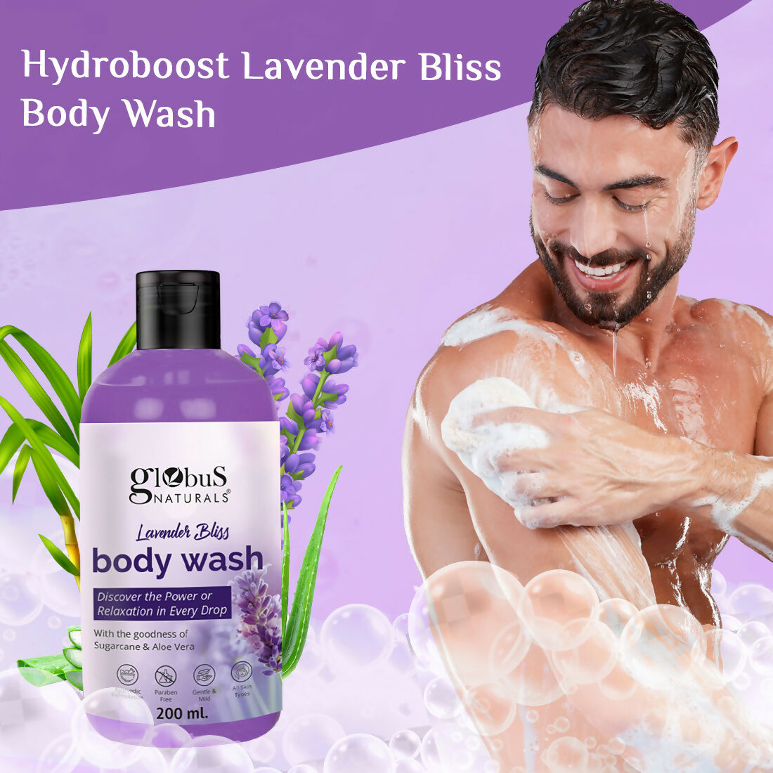 Globus Naturals Lavender Body Wash | Grocsy