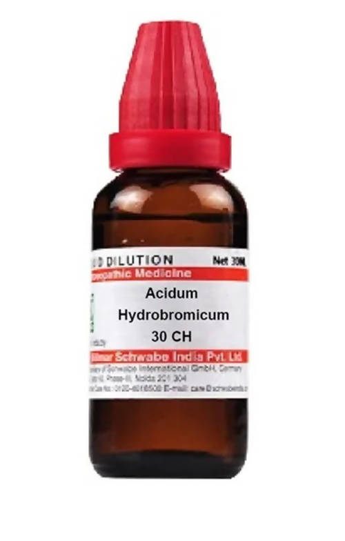 Dr. Willmar Schwabe India Acidum Hydrobromicum Dilution | Grocsy