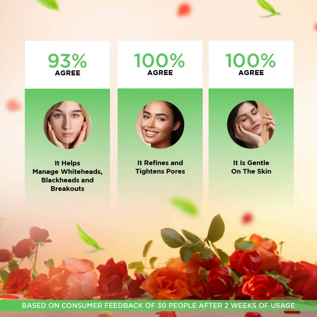 Dabur Gulabari Rose Oil & Tea Tree Face Toner Mist & Rose Water | Grocsy