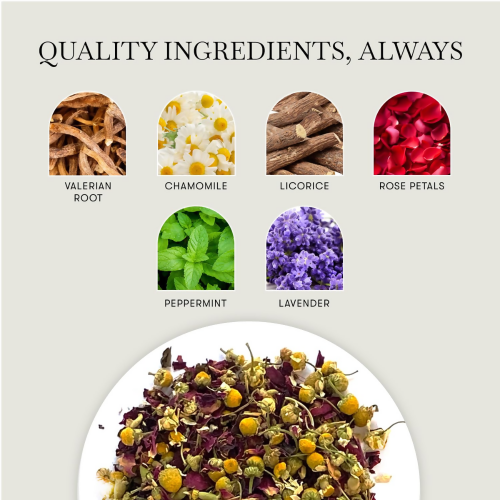 Luxmi Estates Valerian Dream – Organic Sleep Tea | Grocsy