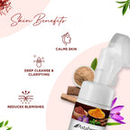 Astaberry Indulge Kumkumadi Ubtan Foaming Face Wash | Grocsy