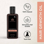 The Man Company Hair Growth Oil Bhringraj & Basil | Grocsy