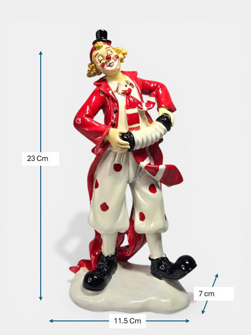 Sun Mun Decors Clown with Accordion | Grocsy