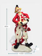 Sun Mun Decors Clown with Accordion | Grocsy