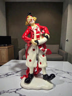 Sun Mun Decors Clown with Accordion | Grocsy