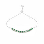 Nuyug Green Emerald Radiance Anti Tarnish Bracelet | Grocsy