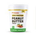 Pintola High Protein Natural Creamy Peanut Butter | Grocsy