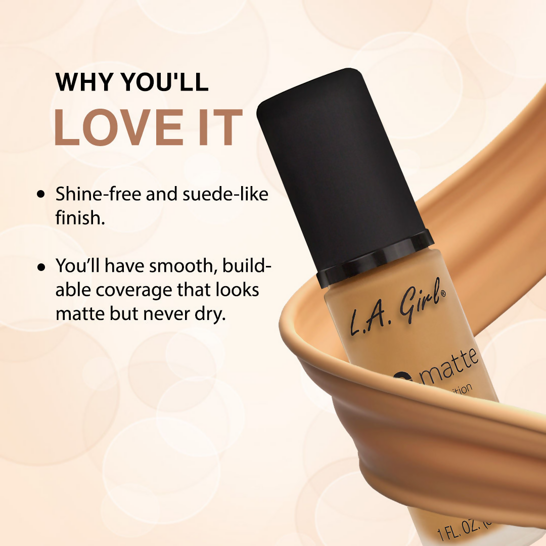 L.A. Girl PRO Matte Foundation - Light Tan | Grocsy