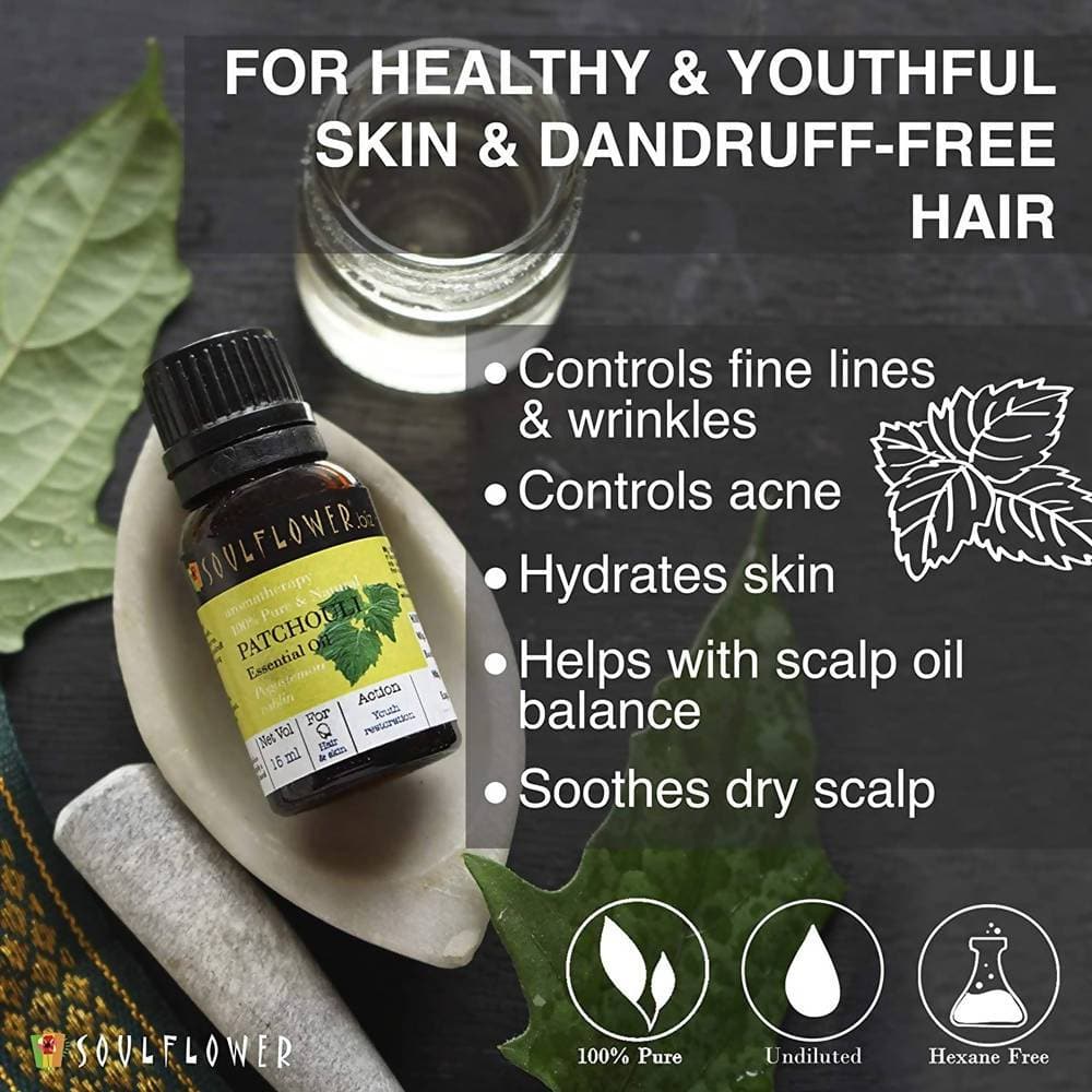 Soulflower Patchouli Essential Oil | Grocsy