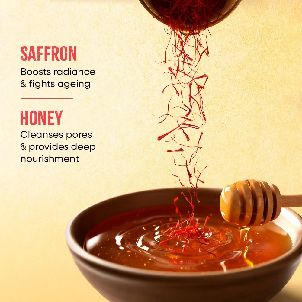 Nykaa Saffron & Honey Sheet Mask | Grocsy