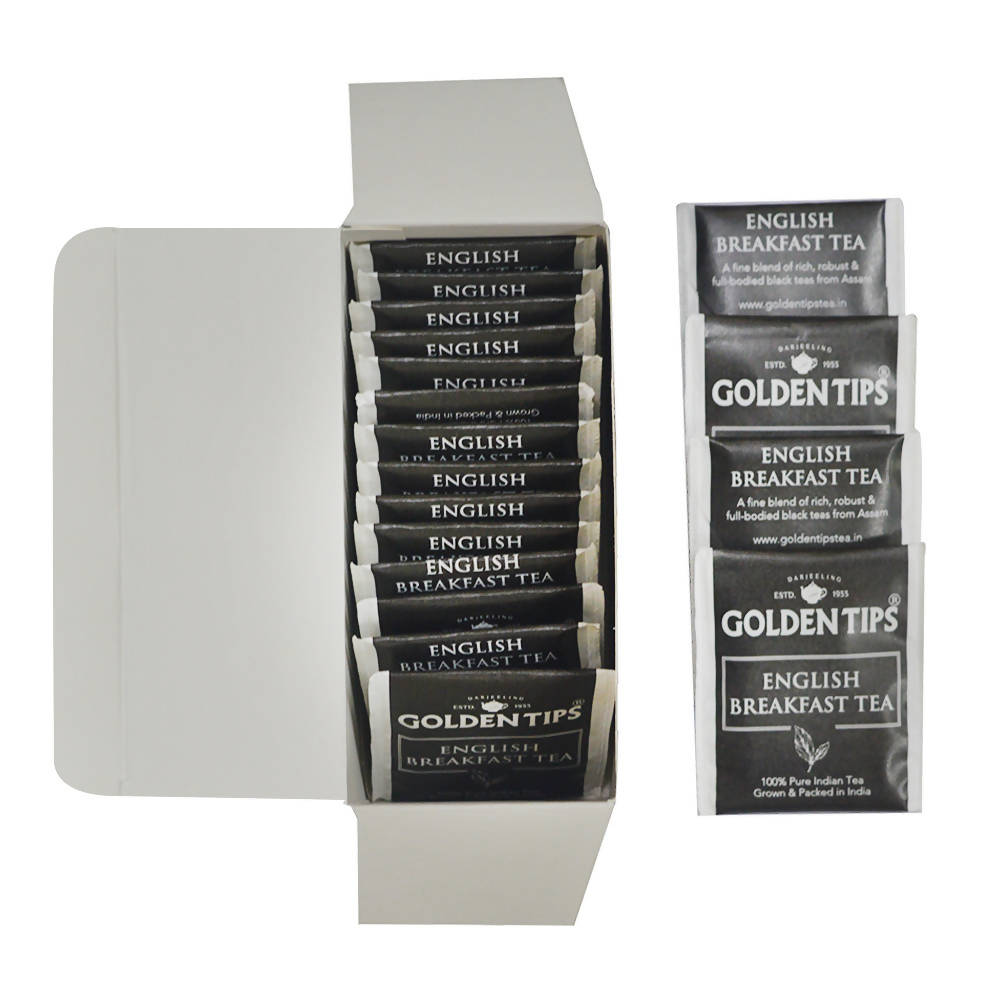 Golden Tips English Breakfast Tea Bags | Grocsy