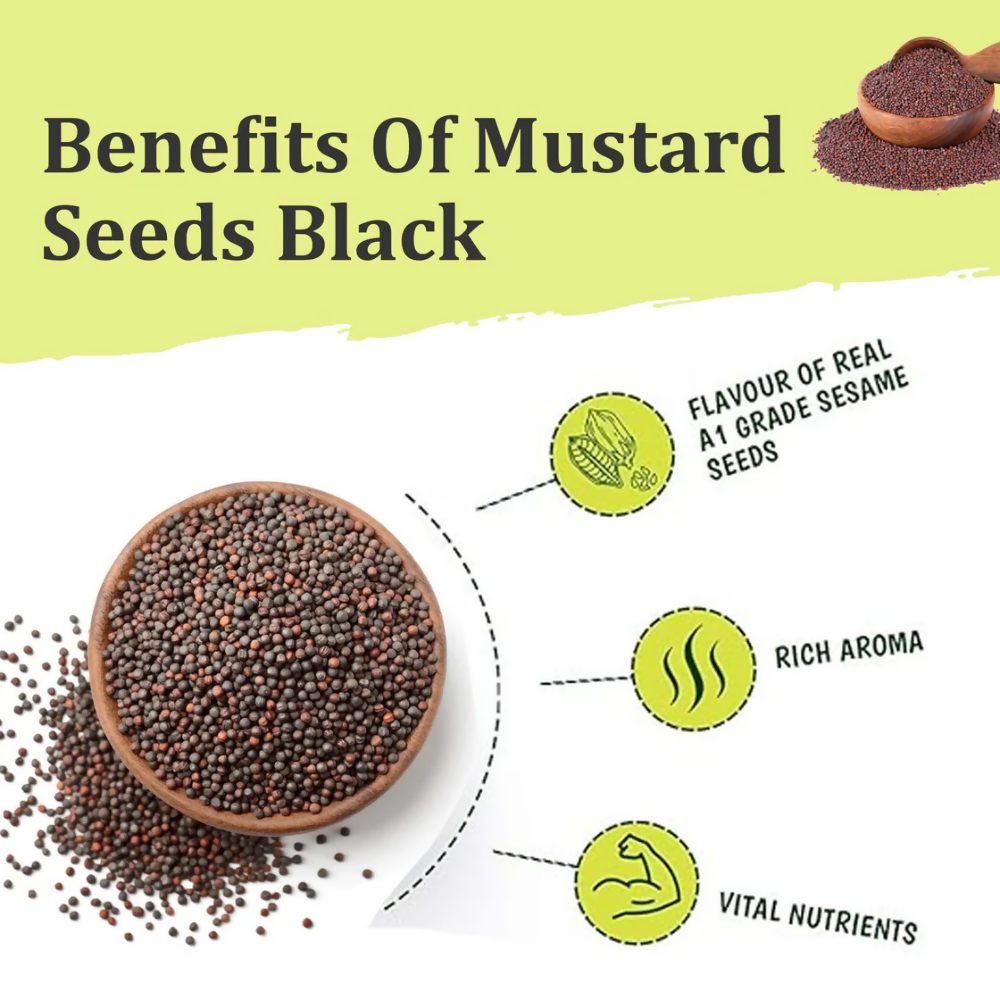 Nature Land Organics Mustard Black | Grocsy