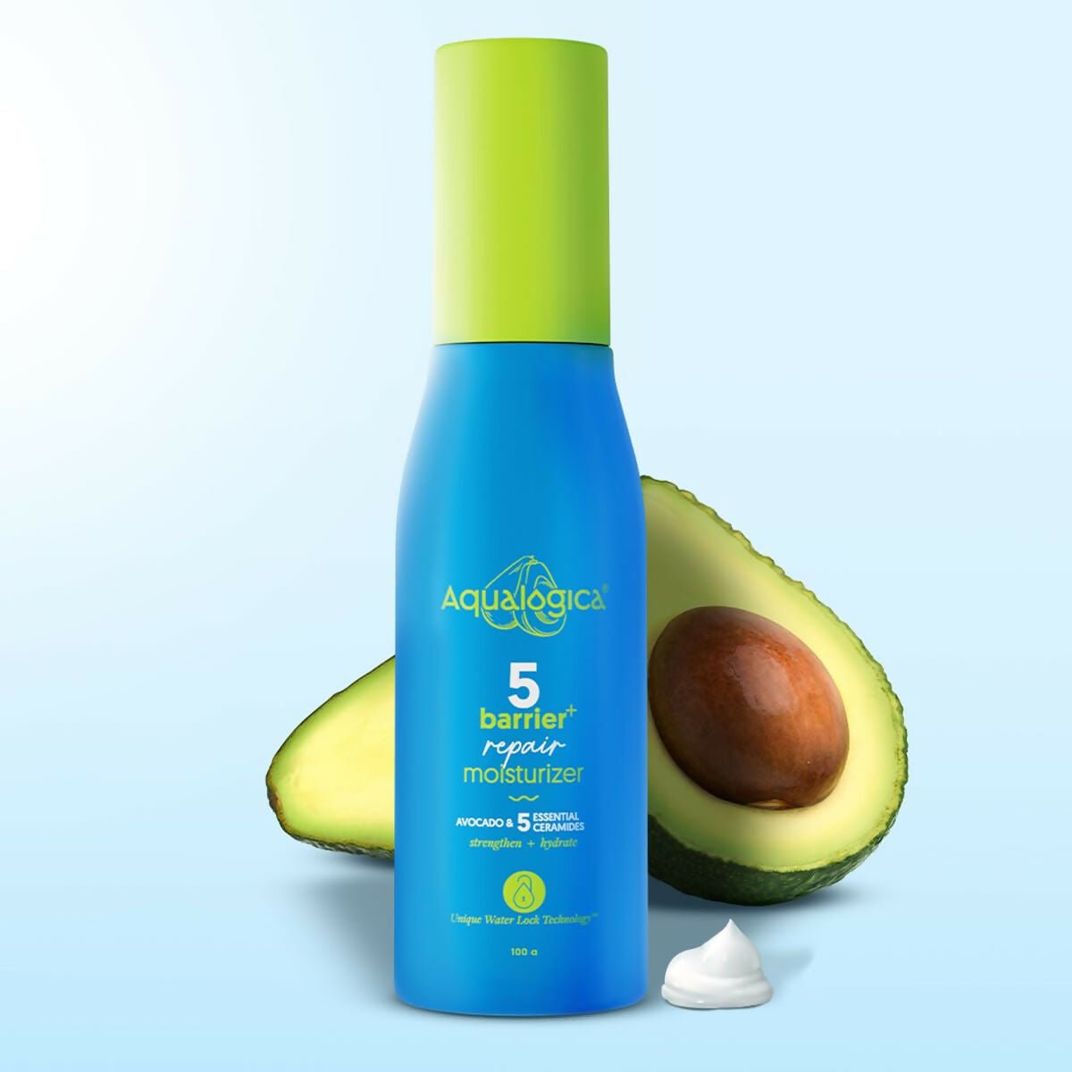 Aqualogica 5 Barrier+ Repair Moisturizer with Avocado & 5 Essential Ceramides - Limited Time Offer | Grocsy