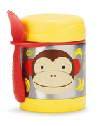 Skip Hop Zoo Insulated Little Kid Food Jar Monkey | Grocsy