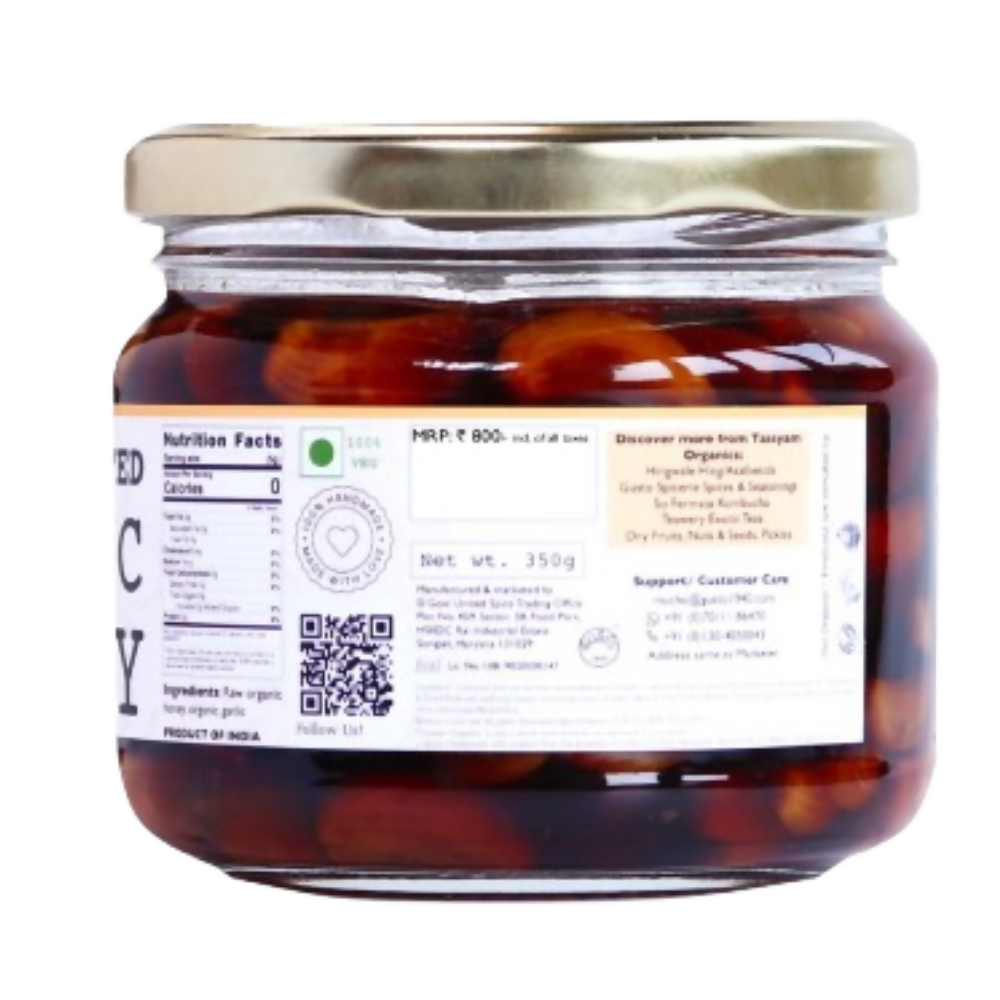 Tassyam Organics Fermented Garlic Honey | Grocsy