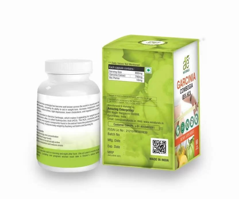 Ae Naturals Garcinia Cambogia Capsules | Grocsy