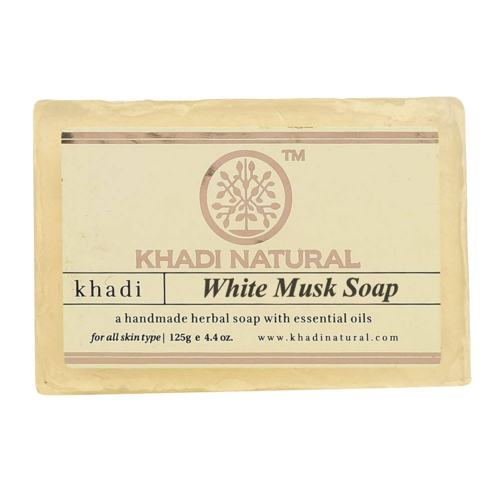 Khadi Natural White Musk Soap | Grocsy