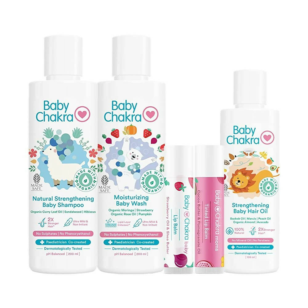 BabyChakra Mama Baby Gift Kit | Grocsy