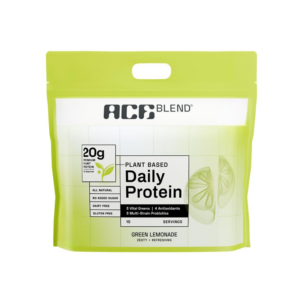 Ace Blend Daily 20G Plant Protein - Green Lemonade | Grocsy
