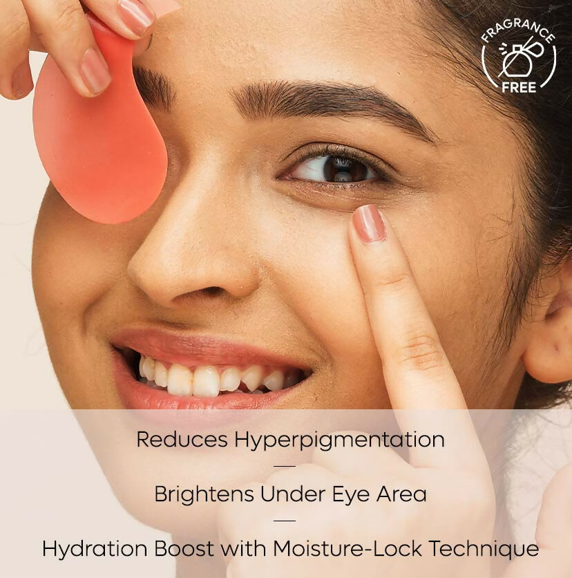 mCaffeine 4% Niacinamide Hydrogel Under Eye Patches with Kombucha Tea - Pigmentation & Brightening | Grocsy