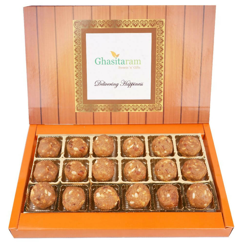 Ghasitaram Dryfruit Mawa Laddoos | Grocsy