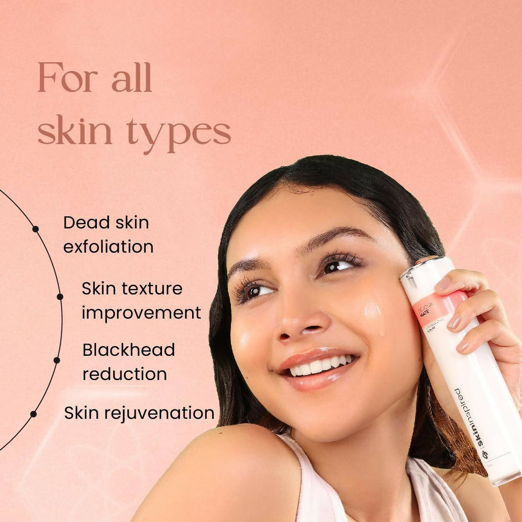 SkinInspired AHA+BHA+PHA Lactic Acid + 2% Salicylic Acid Face Serum | Grocsy