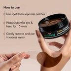 mCaffeine Coffee Hydrogel Under Eye Patches for Dark Circles | Grocsy