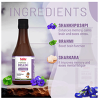 Babyorgano Brain Booster Shankhpushpi Syrup For Kids | Grocsy