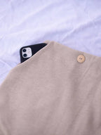 Diva Globe Beige Women Overlap skirt | Grocsy