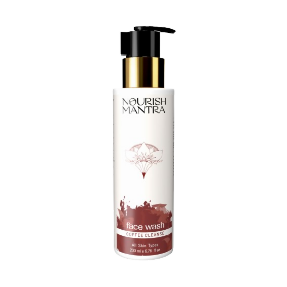Nourish Mantra Coffee Cleanse Face Wash with Coffee Niacinamide, & Aloe Vera | Grocsy