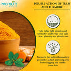 Everyuth Naturals Anti Acne Anti Marks Tulsi Turmeric Face Wash | Grocsy
