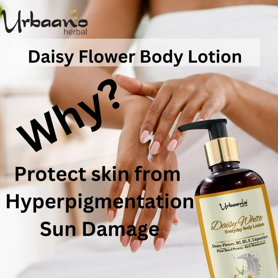 Urbaano Herbal Daisy White Everyday Body Lotion | Grocsy