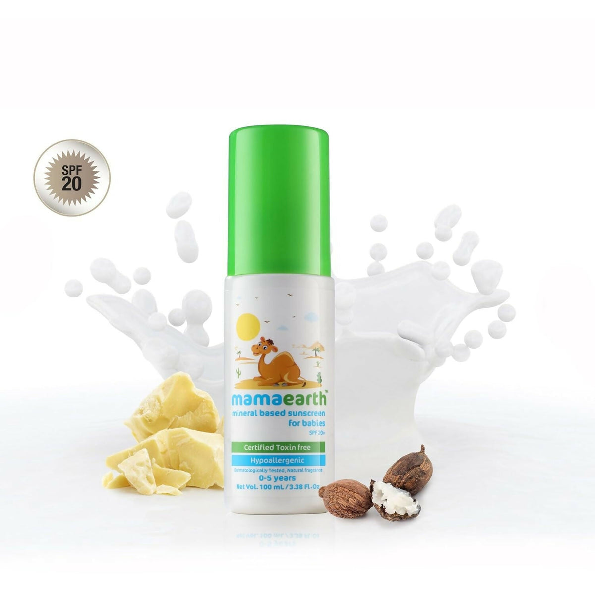 Mamaearth Nourishing Hair Oil & Mineral Based Sunscreen | Grocsy