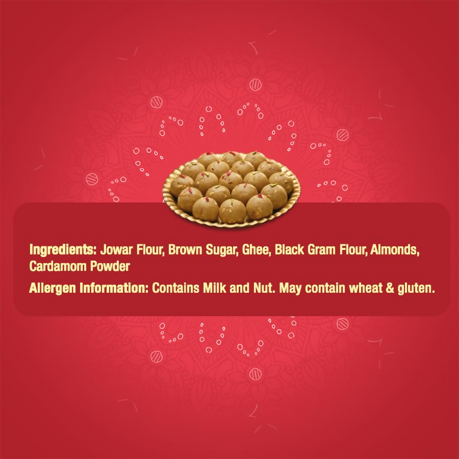Heritage Pure Ghee Jowar Laddu | Grocsy