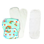 Kindermum Nano Pro Aio Cloth Diaper (With 2 Organic Inserts And Power Booster)-Birdie For Kids | Grocsy